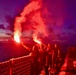 Coast Guard Cutter Midgett conducts flare training