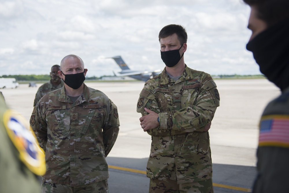 Air Force Chief of Staff, Senior Enlisted Advisor visit Joint Base Charleston