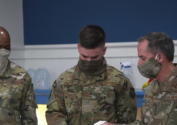 Air Force Chief Of Staff and Senior Enlisted Advisor visit Joint Base Charleston