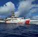 USCGC Oliver Berry joint training with US Air Force