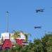 La. Air National Guard 159th Fighter Wing conducts flyover with 2nd Bomber Wing