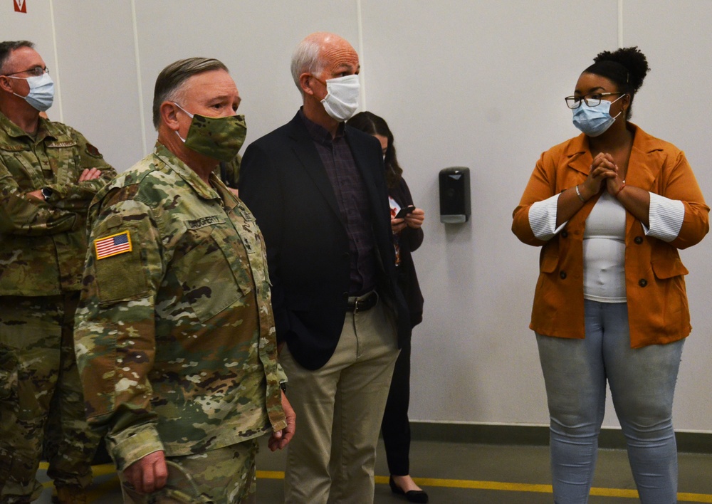 U.S. Representative Adam Smith, Washington’s 9th Congressional District tours food distribution center