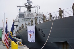 USS Fort Worth (LCS 3) Change of Command