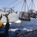USS Mustin Conducts Replenishment At Sea