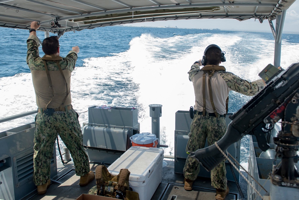 Coastal Riverine Squadron TEN FORWARD Conducts Maneuvers and Training