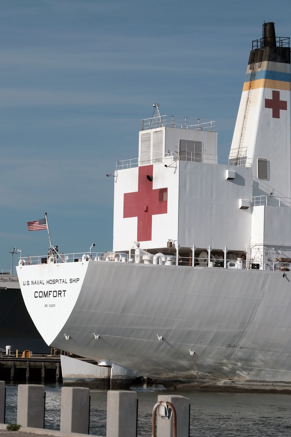 USNS Comfort Returns to Norfolk