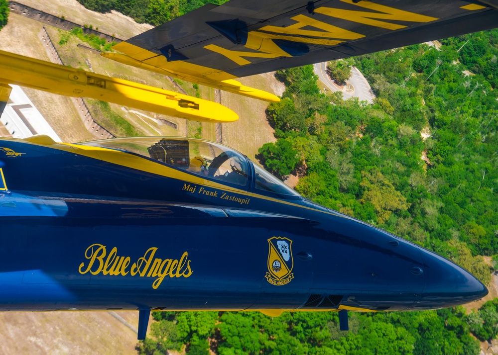 Blue Angels Conduct Spring Training