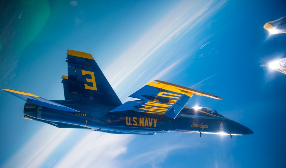 Blue Angels Conduct Spring Training