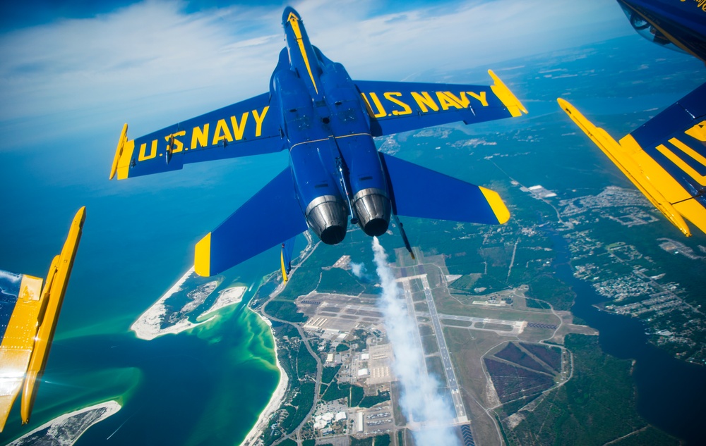 Blue Angels Conduct Spring Training