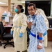 Patient Aboard USNS Mercy Poses for Photo