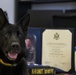 MWD Bruno is all smiles