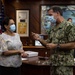 U.S. Pacific Fleet Commander Presents Guam Governor with the Navy Distinguished Public Service Award.