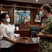 U.S. Pacific Fleet Commander Presents Guam Governor with the Navy Distinguished Public Service Award.