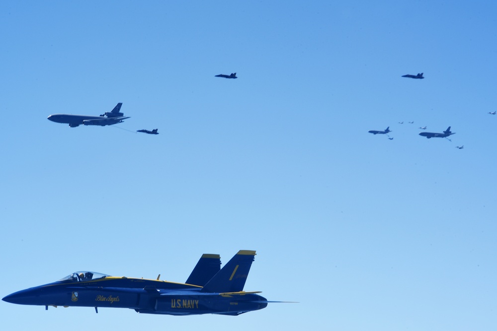America Strong: Thunderbirds, Blue Angels Salute Baltimore, Washington DC and Atlanta COVID-19 Responders