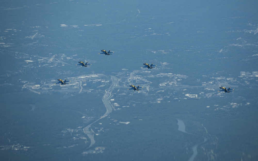 America Strong: Thunderbirds, Blue Angels Salute Baltimore, Washington DC and Atlanta COVID-19 Responders