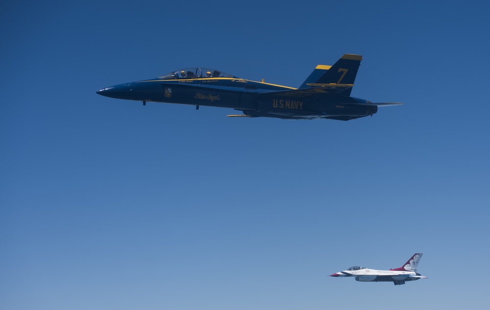 America Strong: Thunderbirds, Blue Angels Salute Baltimore, Washington DC and Atlanta COVID-19 Responders