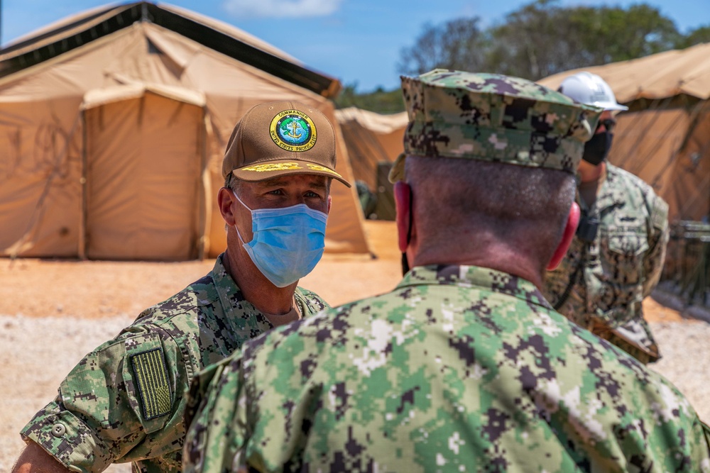 Commander Adm. John Aquilino Visits EMF