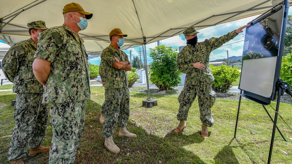 U.S. Pacific Fleet Commander Adm. John Aquilino Visits CTF 75