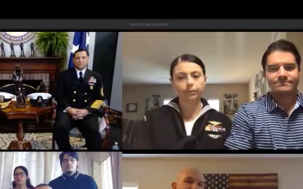 Navy Reserve Sailor of the Year Announced Through Livestream Ceremony