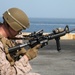 Fox Battery fires M4 carbines aboard USS New York