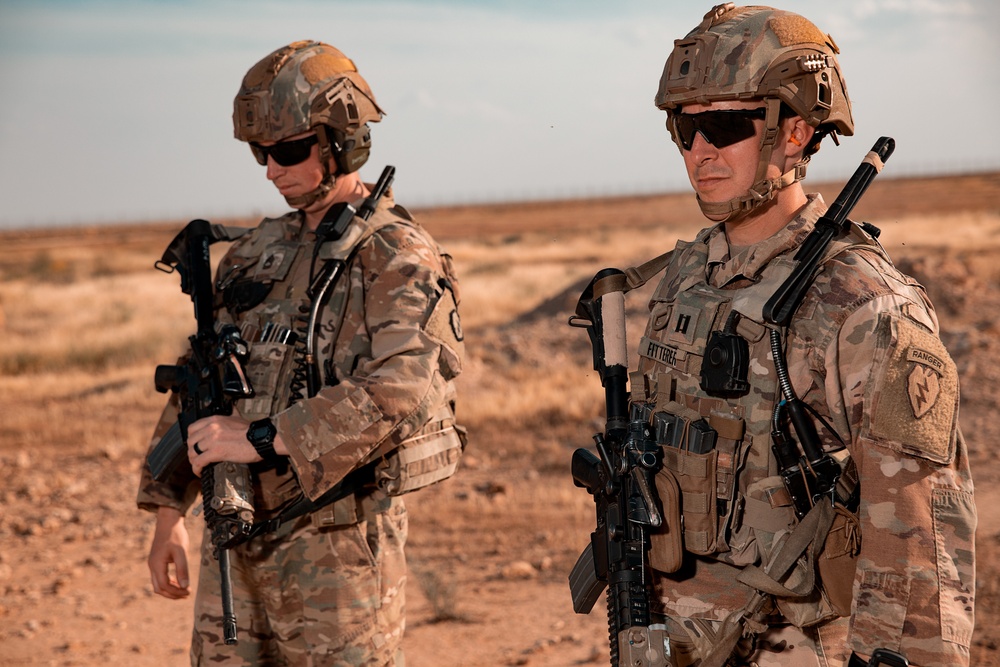 1-25 Team Live Fire Exercise at Al Asad Air Base