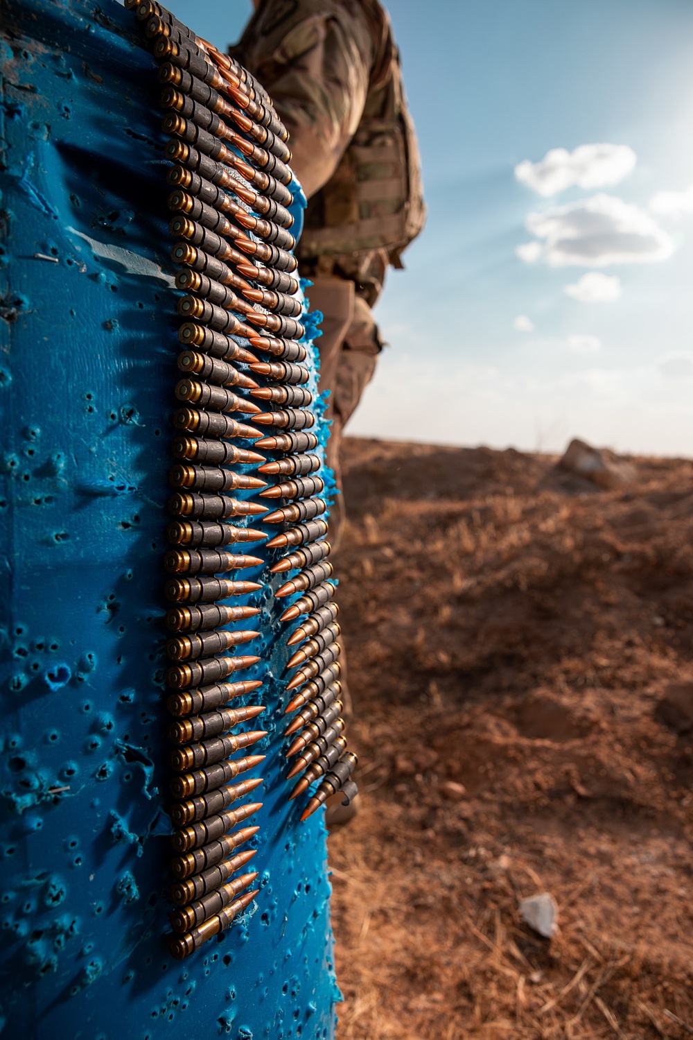 1-25 Team Live Fire Exercise at Al Asad Air Base