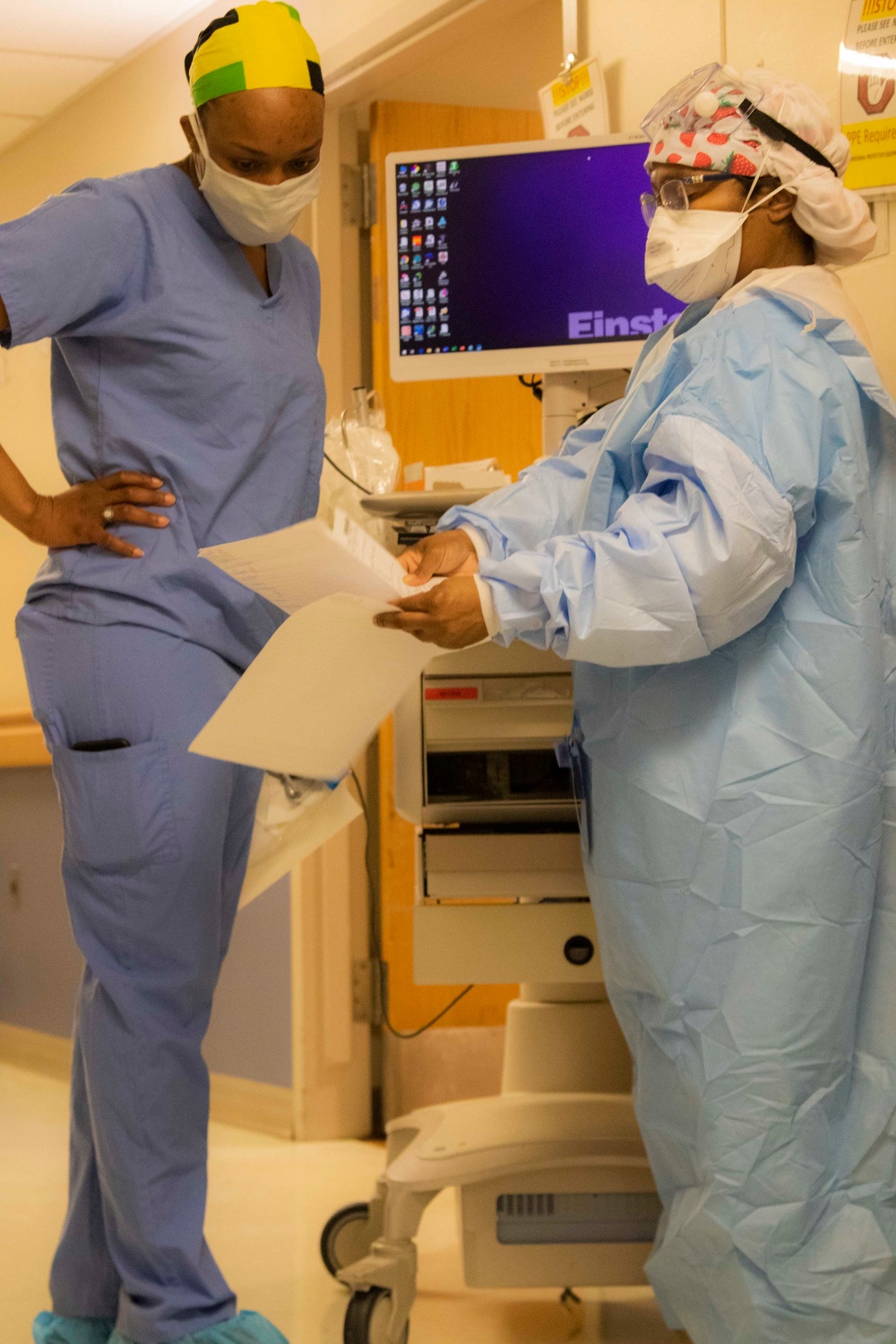 UAMTF 352-1 assists in Einstein Medical Center Philadelphia