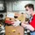 Ohio Guard members supporting food bank participate in spirit week