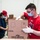 Ohio Guard members supporting food bank participate in spirit week