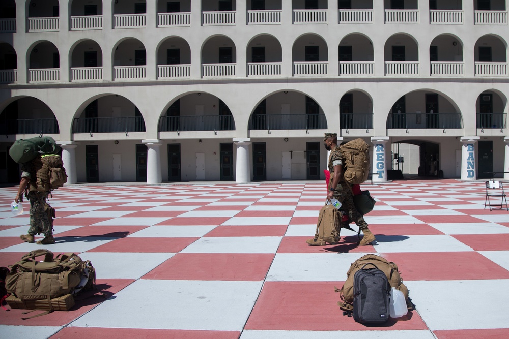 Task Force Commitment arrives at The Citadel