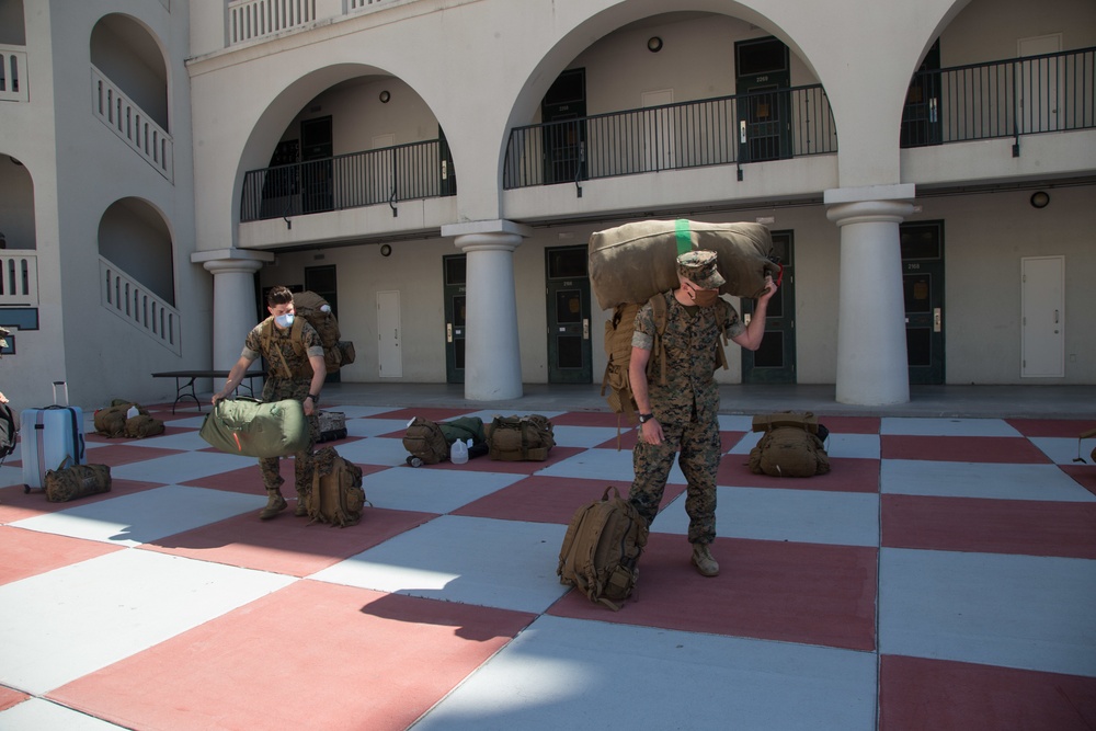 Task Force Commitment arrives at The Citadel