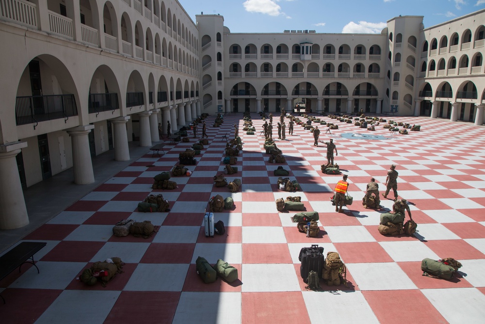 Task Force Commitment arrives at The Citadel