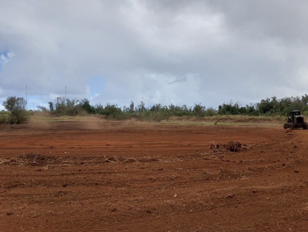 U.S. Navy Seabees with NMCB-5’s Detail Tinian support the locals through various projects