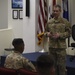 7th AF commander receives mission update from the Wolf Pack