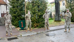 Three 1st Infantry Division Forward Soldiers receive promotions