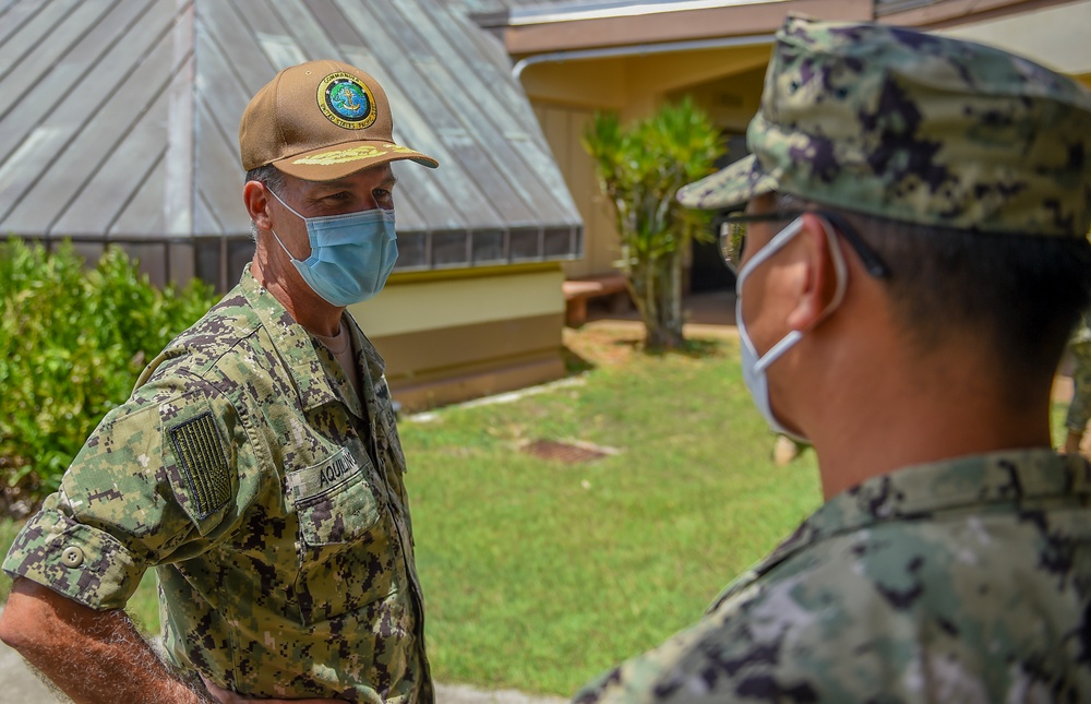 U.S. Pacific Fleet Commander Visits Naval Base Guam Chapel