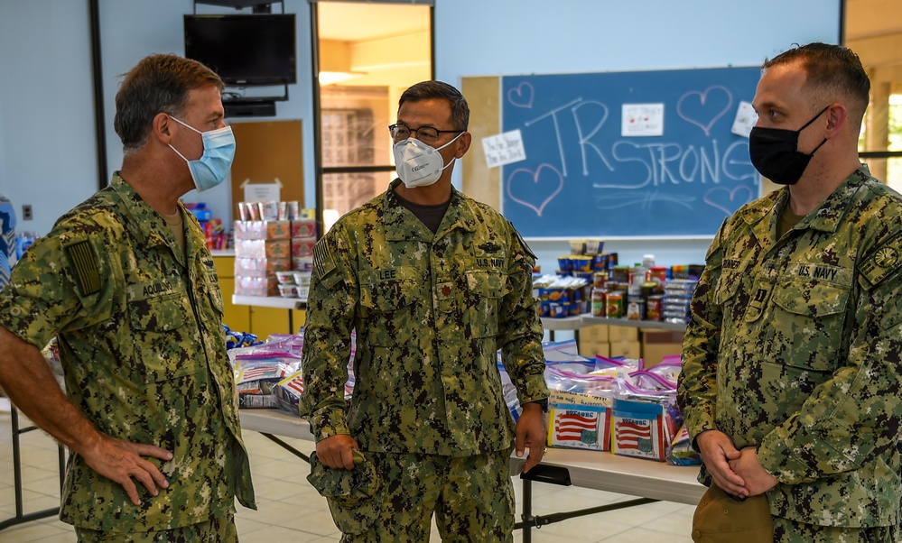 U.S. Pacific Fleet Commander Visits Naval Base Guam Chapel