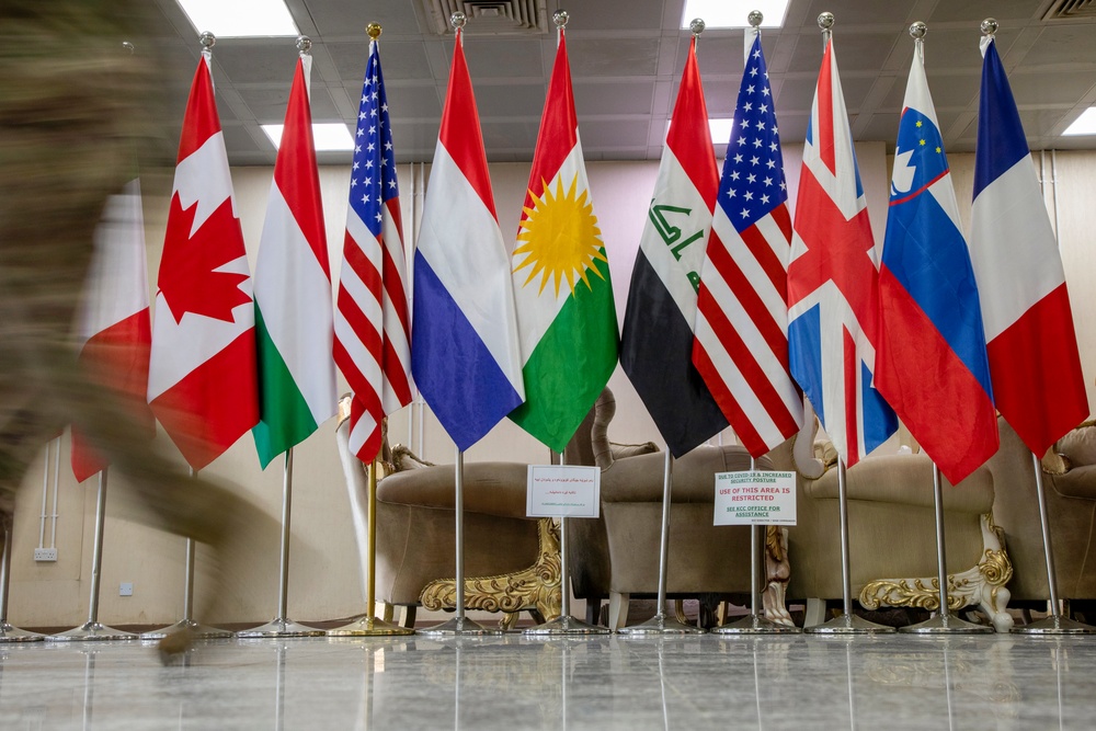 COVID-19 preventative actions and responses at Erbil Air Base