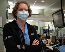 ‘I Am Navy Medicine, helping stop the spread of COVID-19’: Lt. Anna Dufour, Navy Nurse Corps officer