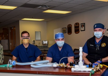 NMCP Staff Members Build A Ventilator In Wake of COVID-19