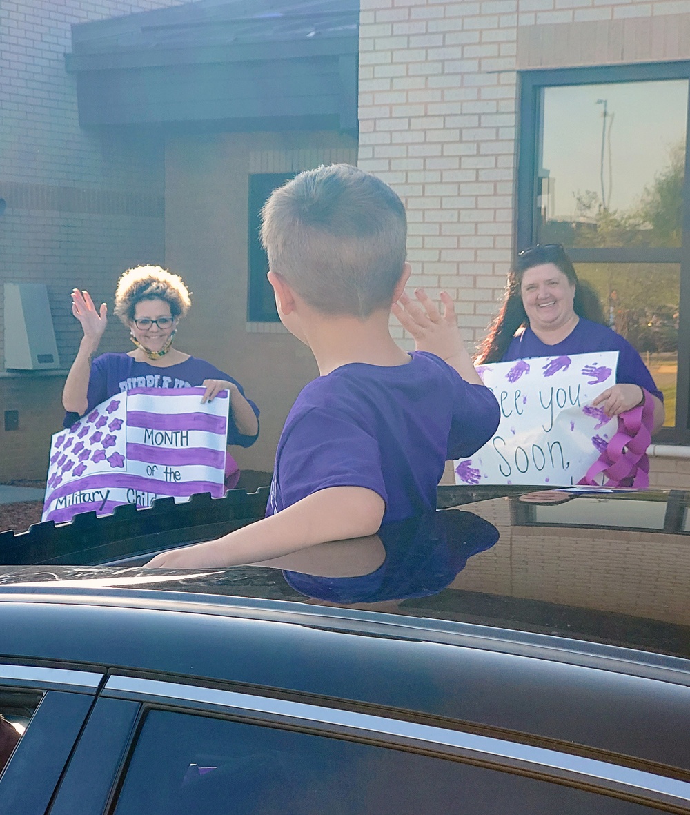 Month of the Military Child Parade celebrates kids