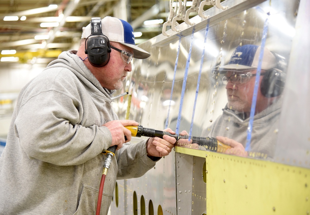 B-52 Flap Shop team lands major milestone