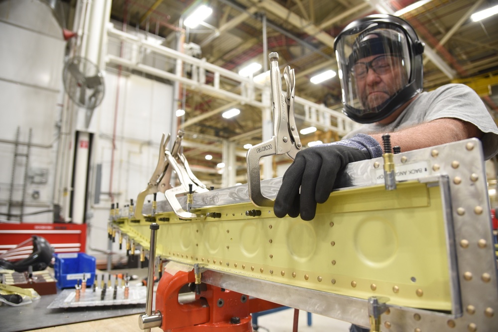 B-52 Flap Shop team lands major milestone