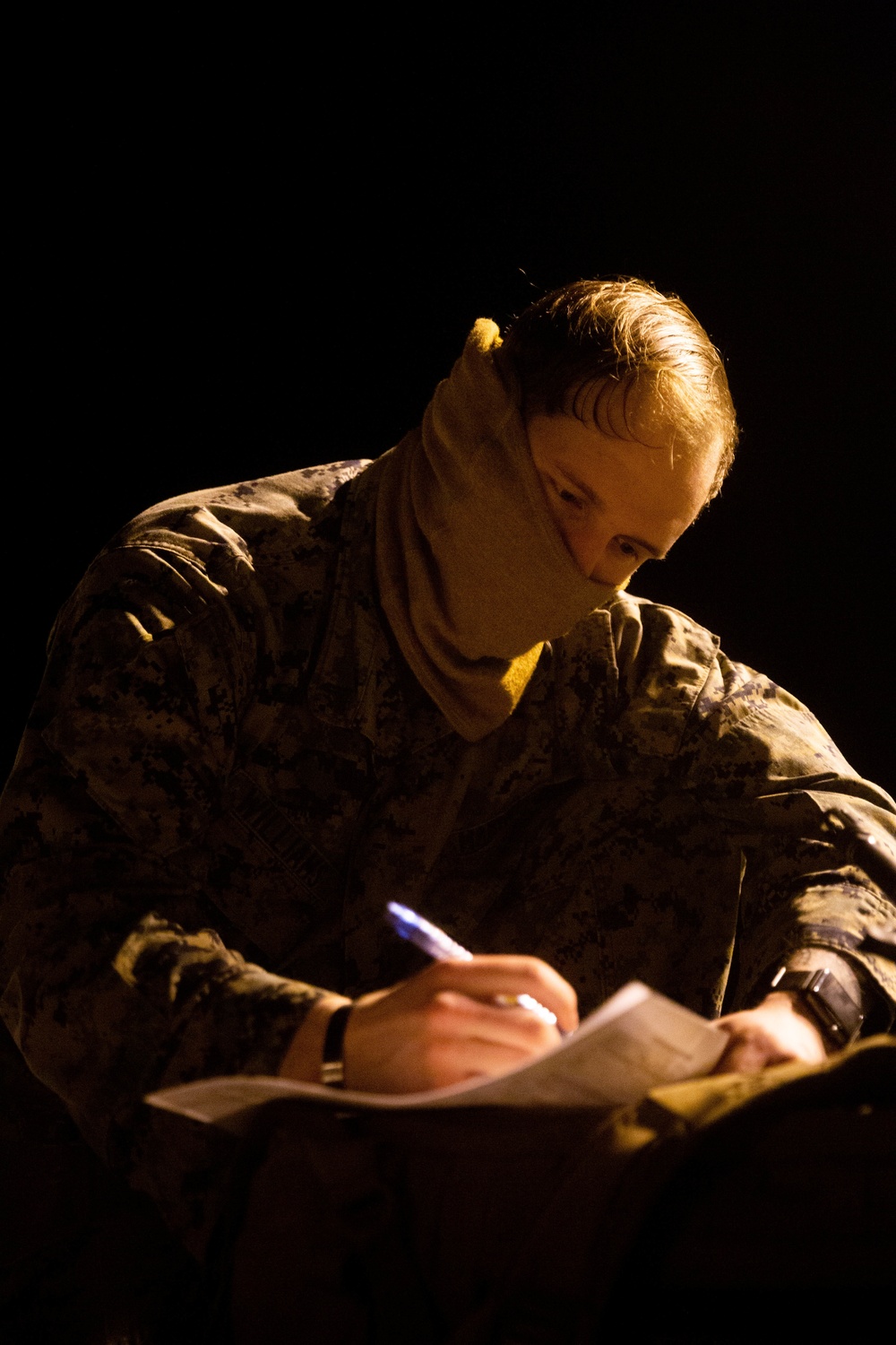 Out of The Snow: MRF-E Marines With V26 Return Home