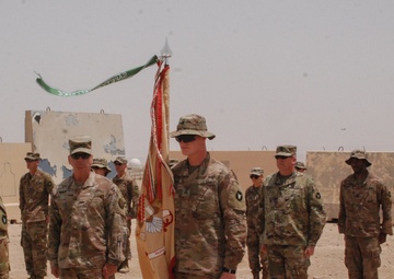 Purple Heart medals presented to Soldiers of the 34th Expeditionary Combat Aviation Brigade