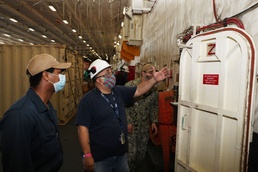 USS Gerald R. Ford (CVN 78) Sailors Receive Watertight Door Training