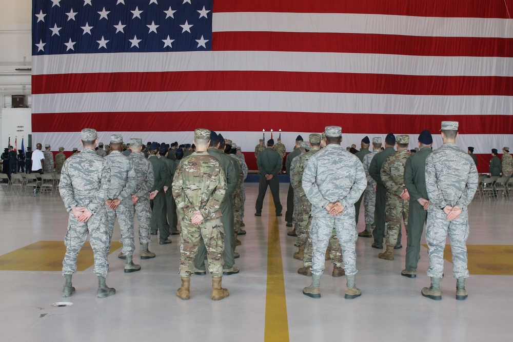 552nd Operations Support Squadron Change of Command