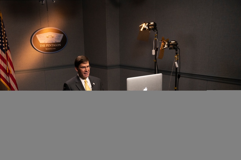 Webinar: A conversation with Secretary of Defense Mark T. Esper
