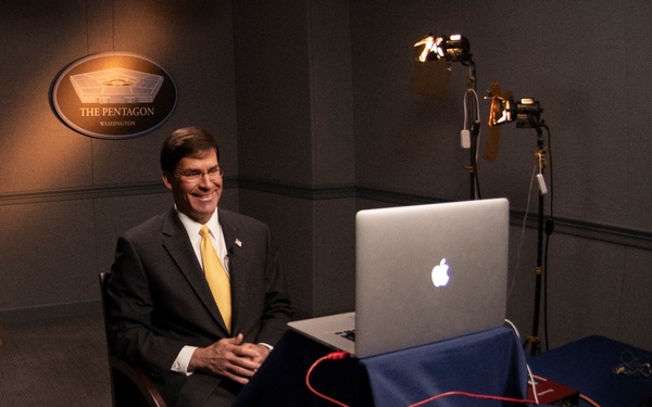 Webinar: A conversation with Secretary of Defense Mark T. Esper