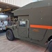Excess military humvee used as rural ambulance